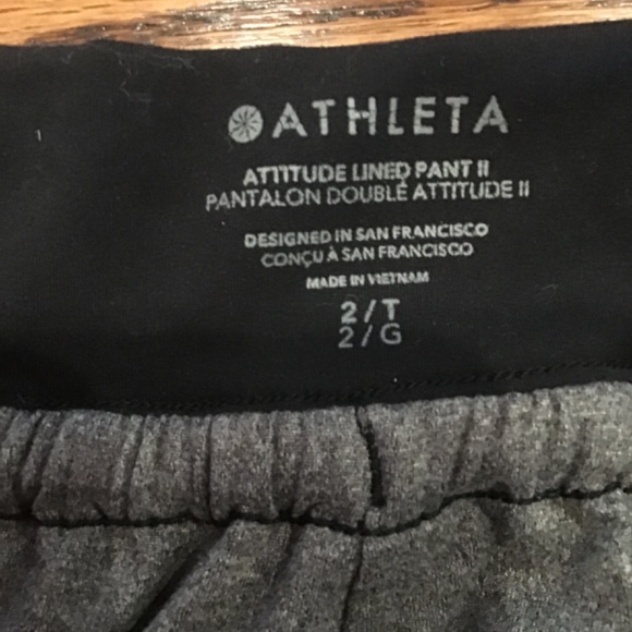 Athleta attitude lined pant ll - Picture 3 of 4
